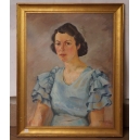 STANISŁAW MIKUŁA, Portret kobiety, 1940 r.