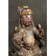 CHIŃCZYK, drewno polichromowane, dynastia Qing, XVII/XVIII w. 