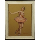 Mariette Lipscher. XIX/XXw. Pastel.  74cm x 56cm. 