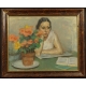 Charles August Edelmann (1879 – 1950) Pastel.  58cm x 48cm.