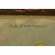 Charles August Edelmann (1879 – 1950) Pastel.  58cm x 48cm.