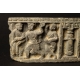 RELIEF ZE SCENAMI Z ŻYCIA BUDDY, Gandhara, I-V w. n.e.   