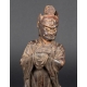 Chiński Mędrzec, drewno polichromowane, Chiny, dynastia Qing, okres Kangxi (1661-1722)   