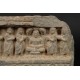+RELIEF ZE SCENĄ Z ŻYCIA BUDDY, kamień, Gandhara, I-V w. n.e.   