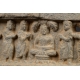+RELIEF ZE SCENĄ Z ŻYCIA BUDDY, kamień, Gandhara, I-V w. n.e.   