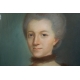 +PORTRET DAMY, Elisabeth Sophie Schmidt (1743-1787), Francja, pastel, rokoko, ok. 1770 r. 
