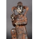 +GUANYIN, drewno polichromowane, Chiny / Wietnam, XVIII / XIX w.    
