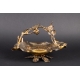 +PATERA - koszyk japonizujący, brąz złocony, Francja, 2 połowa XIX wieku  