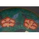 +PATERA CLOISONNE Z FENIKSEM, Chiny, dynastia Qing, XVIII / XIX w.
