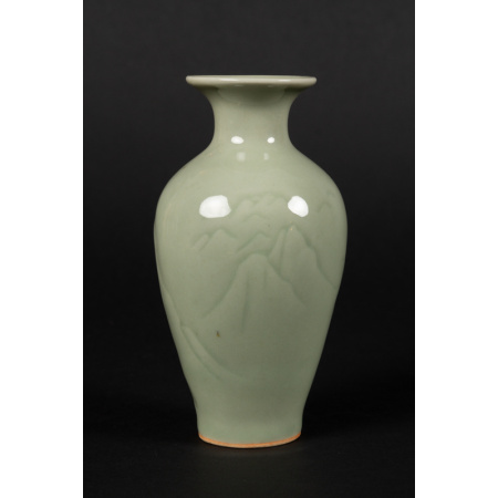 +Deer vase, celadon, Korea, 20th century